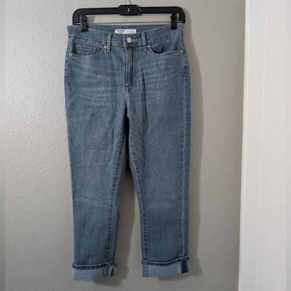 Signature by Levi Strauss Light Blue Cropped Jeans - Picture 1 of 6
